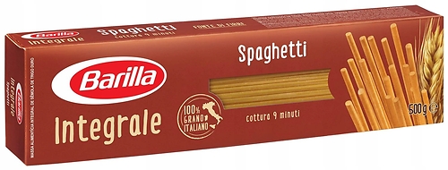 Barilla Spaghetti цельнозерновые 450гр