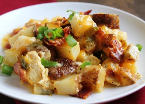 Жаркое с курицей
