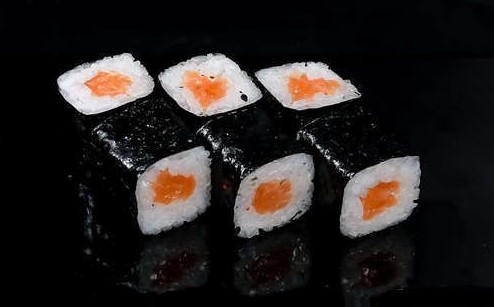 Мини ролл Сяке маки