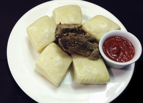 Аварский хинкал с сушеным мясом