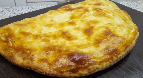 Слоеное чуду с мясом и картофелем