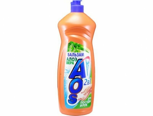 Средство для мытья посуды "AOS" 1л.