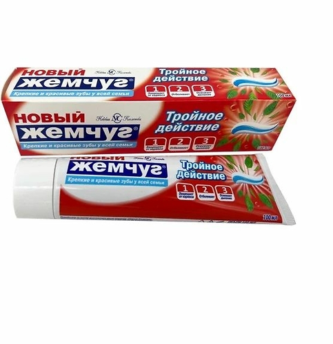 Зубная Паста "Новый Жемчуг"