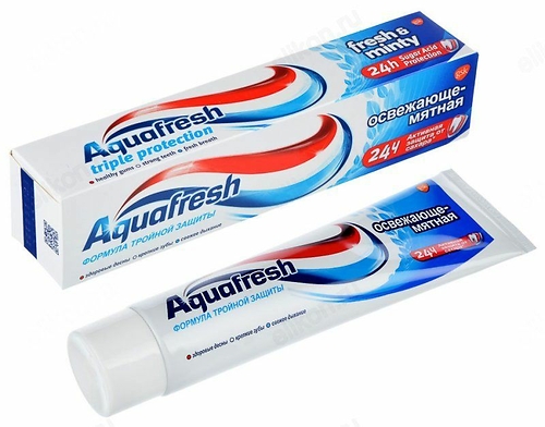 Зубная Паста "Aquafresh"