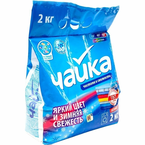 Порошок для стирки "Чайка" 2кг