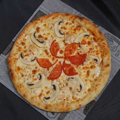 Пицца Куриная с грибами