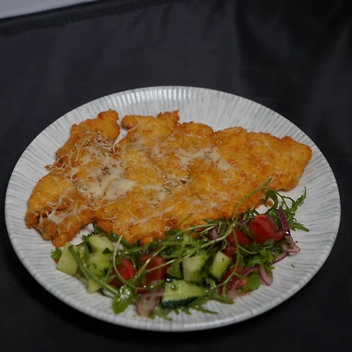 Шницель Куриный с пармезаном