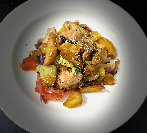 Жаркое с курицей 