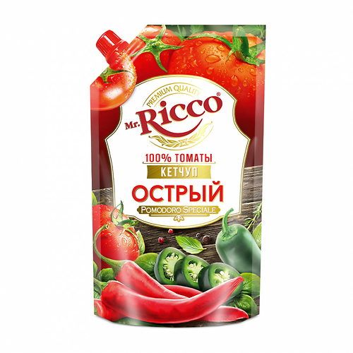 Мистер Рикко кетчуп острый 300гр