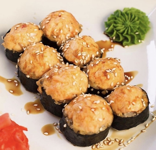 Запеченный ролл с угрем