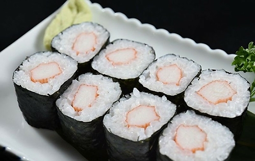 Норимаки с крабом