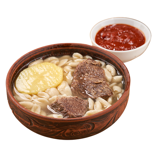 Блюдо Лакский хинкал со свежим мясом