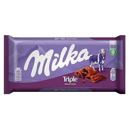 МИЛКА плитка 93гр Трипл чоко