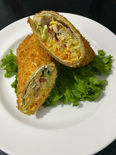 Сырная шаурма в кляре