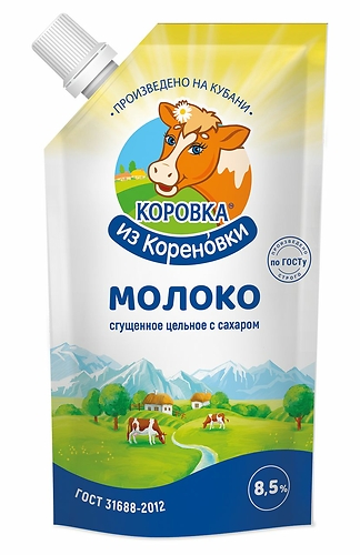Сгущенное молоко Коровка из Кореновки 650гр