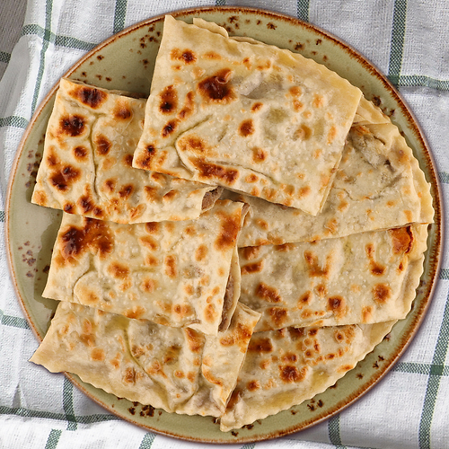Чуду с сушеным мясом и картофелем