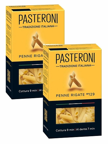 PASTERONI макароны перья 400гр
