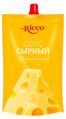 Мистер Рикко соус сырный 210гр