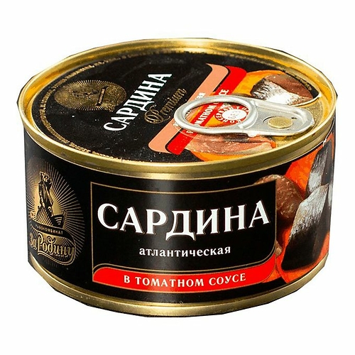 ЗаРодину сардина в томатном соусе 280гр