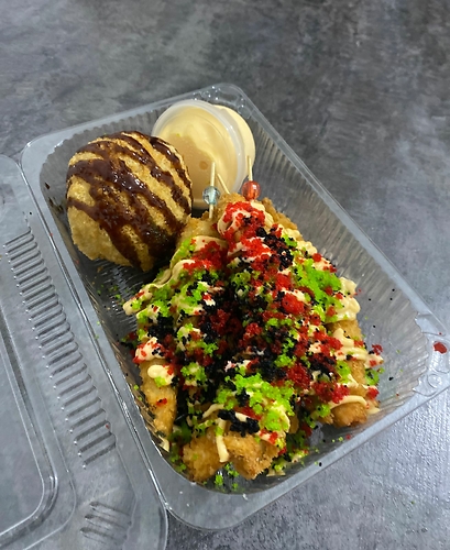 Креветки в кляре 