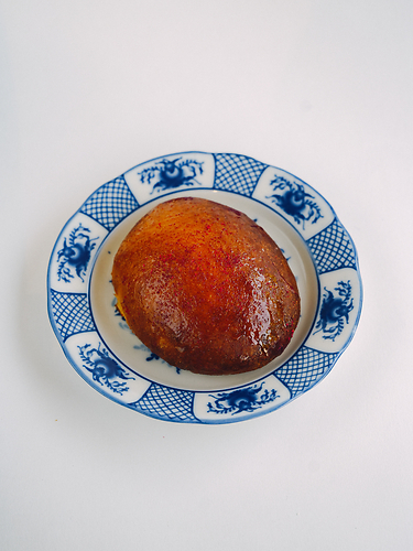 Вишневая булочка