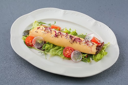Омлет с сушеным мясом