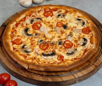Пицца Куриная с грибами 30см