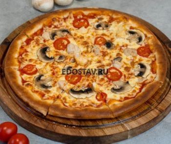 Пицца Курица грибы 40см