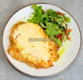 Курица под сыром