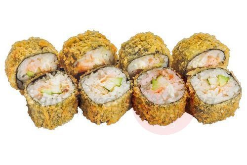 Горячий ролл Цезарь с курицей
