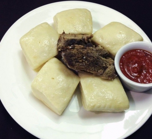 Аварский хинкал с сушеным мясом