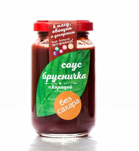 соус брусничный без сахара