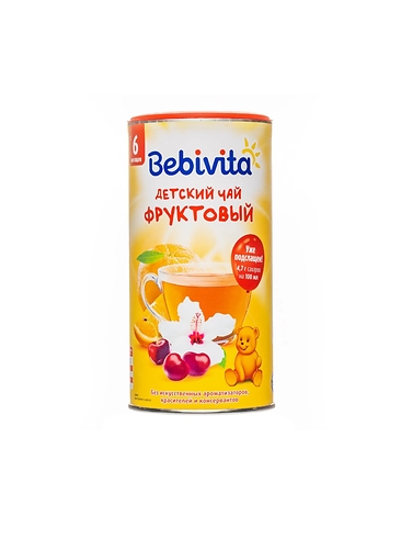  Чай Bebivita гранулированный фруктовый, (6+) 200г
