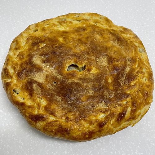 Чуду слоеное с мясом