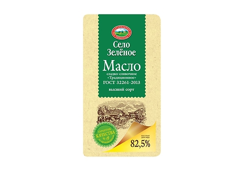 Село Зеленое масло 82,5% 175гр