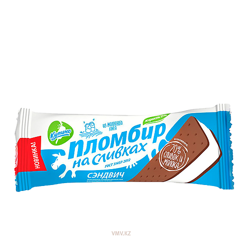Мороженое сэндвич на печеньях ванильное 170гр