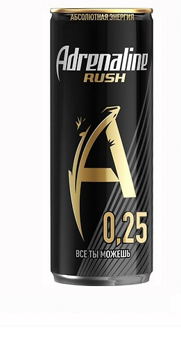 Энергетический напиток Адреналин 0,25л