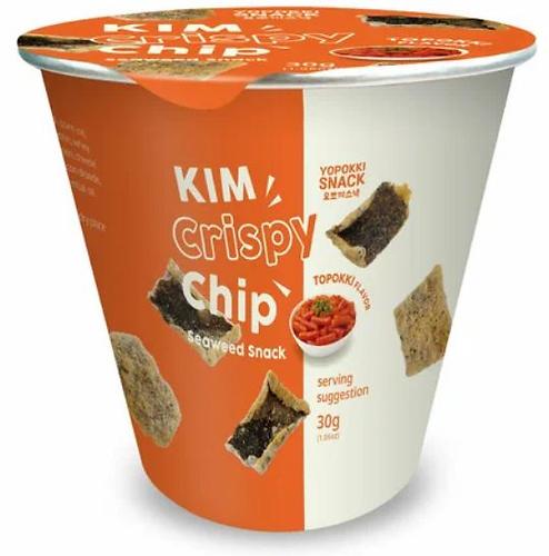 Чипсы YOPOKKI из морской капусты стакан 30гр