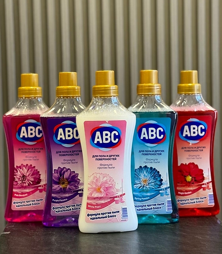Средство для мытья пола ABC  900 мл 