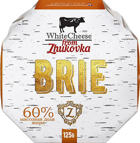 Сыр Бри WhiteCheese from Zhukovka 125гр