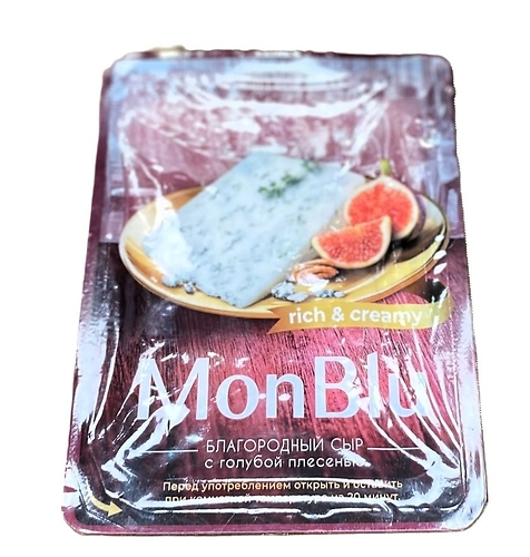 Сыр с благородной плесенью MonBlu 100гр