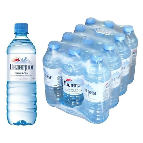 Вода "Пилигрим" 0,5 л негазированная * 12 шт