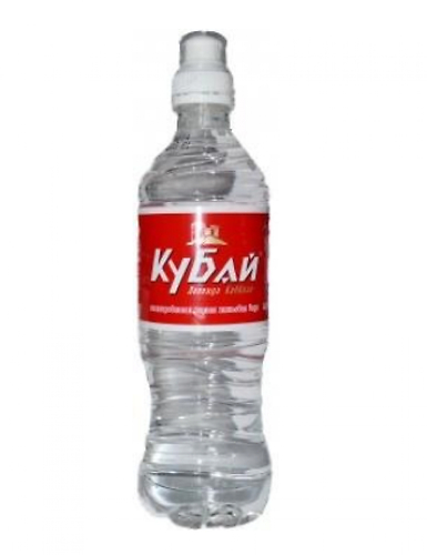 Вода "Кубай" 0,5 л негаз Спортлок * 12 шт