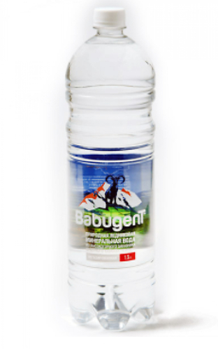 Вода "BabugenT" 1,5 л негаз, 6 шт