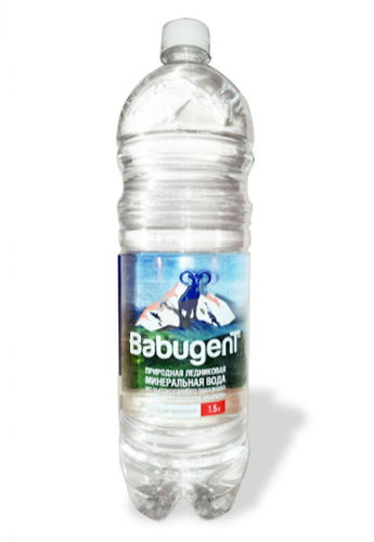 Вода "BabugenT" 1,5 л слабогаз, 6 шт