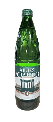 Вода "Ессентуки № 4 "Аллея источников" 0,5 л, 12 шт. Стекло