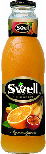 Сок "Swell" мультифрукт 0.75 л (6 шт)