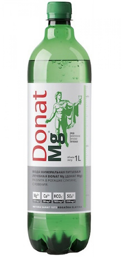 Минеральная вода "Donat" 1,0 л * 6 шт