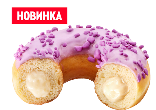 Донат Черничный Чизкейк