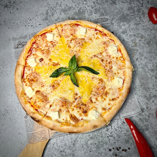 Пицца 4 сыра
